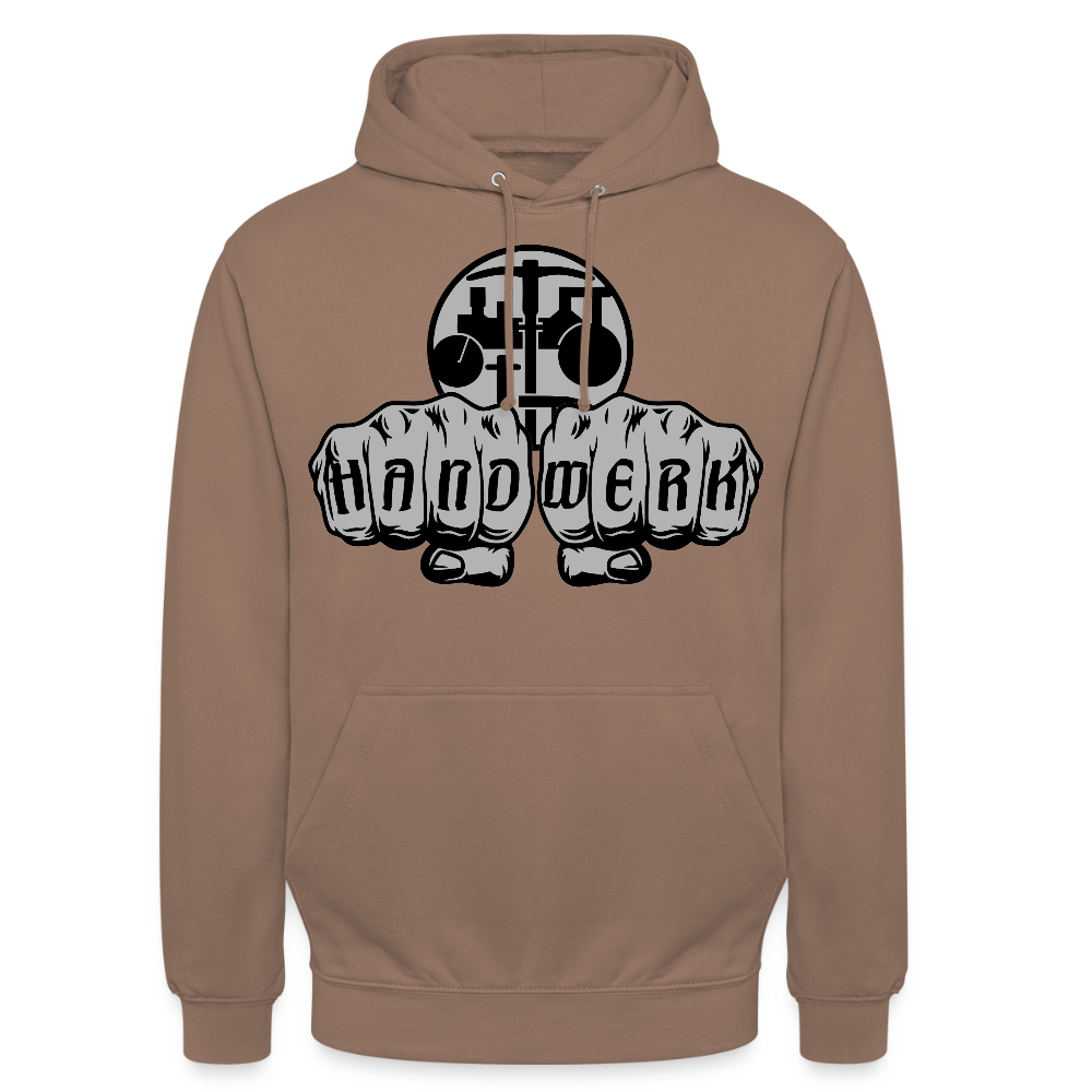 Unisex Hoodie "Strassenbauer" Mokka Unisex Hoodie {{ color }}