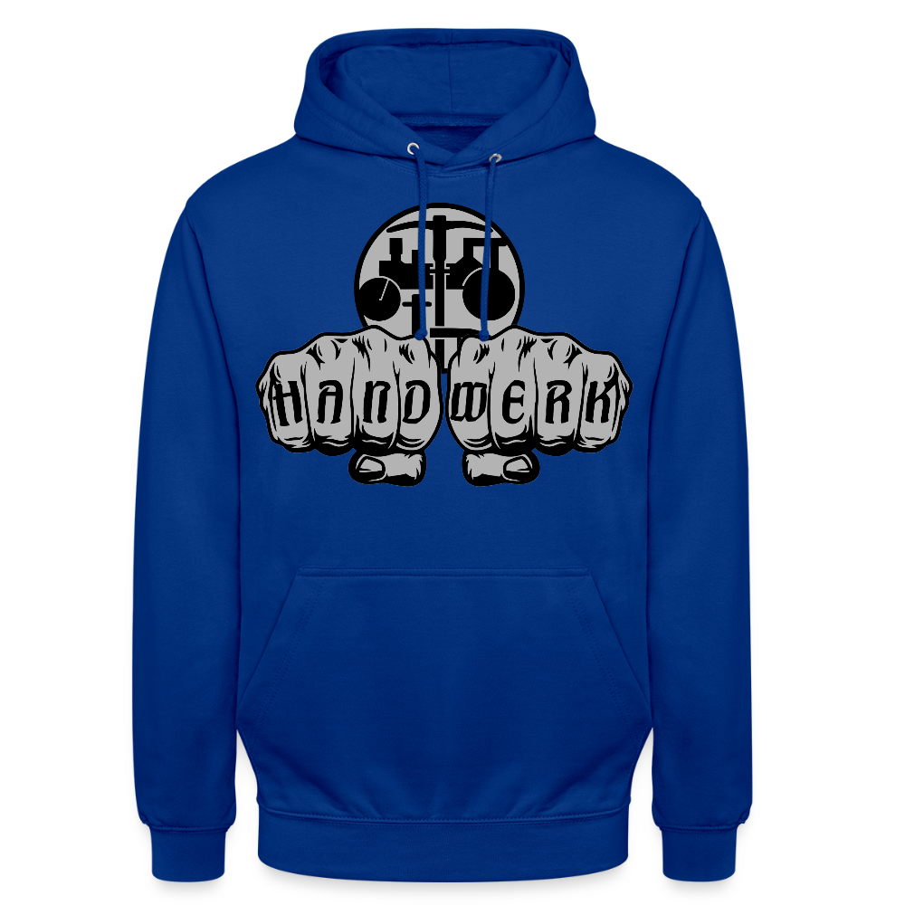 Unisex Hoodie "Strassenbauer" Royalblau Unisex Hoodie {{ color }}