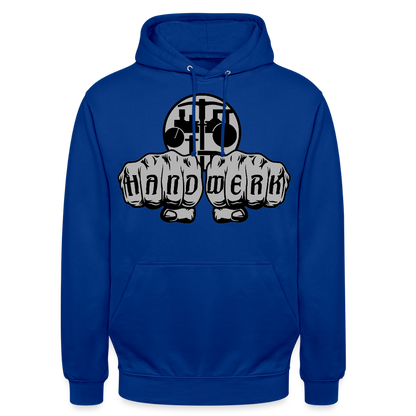 Unisex Hoodie "Strassenbauer" Royalblau Unisex Hoodie {{ color }}