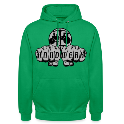 Unisex Hoodie "Strassenbauer" Kelly Green Unisex Hoodie {{ color }}