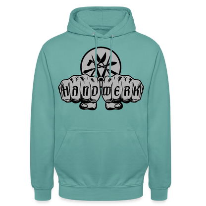 Unisex Hoodie "Spengler" Pastelltürkis Unisex Hoodie {{ color }}