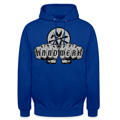 Unisex Hoodie "Spengler" Royalblau Unisex Hoodie {{ color }}