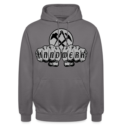Unisex Hoodie "Dachdecker" Mittelgrau Unisex Hoodie {{ color }}