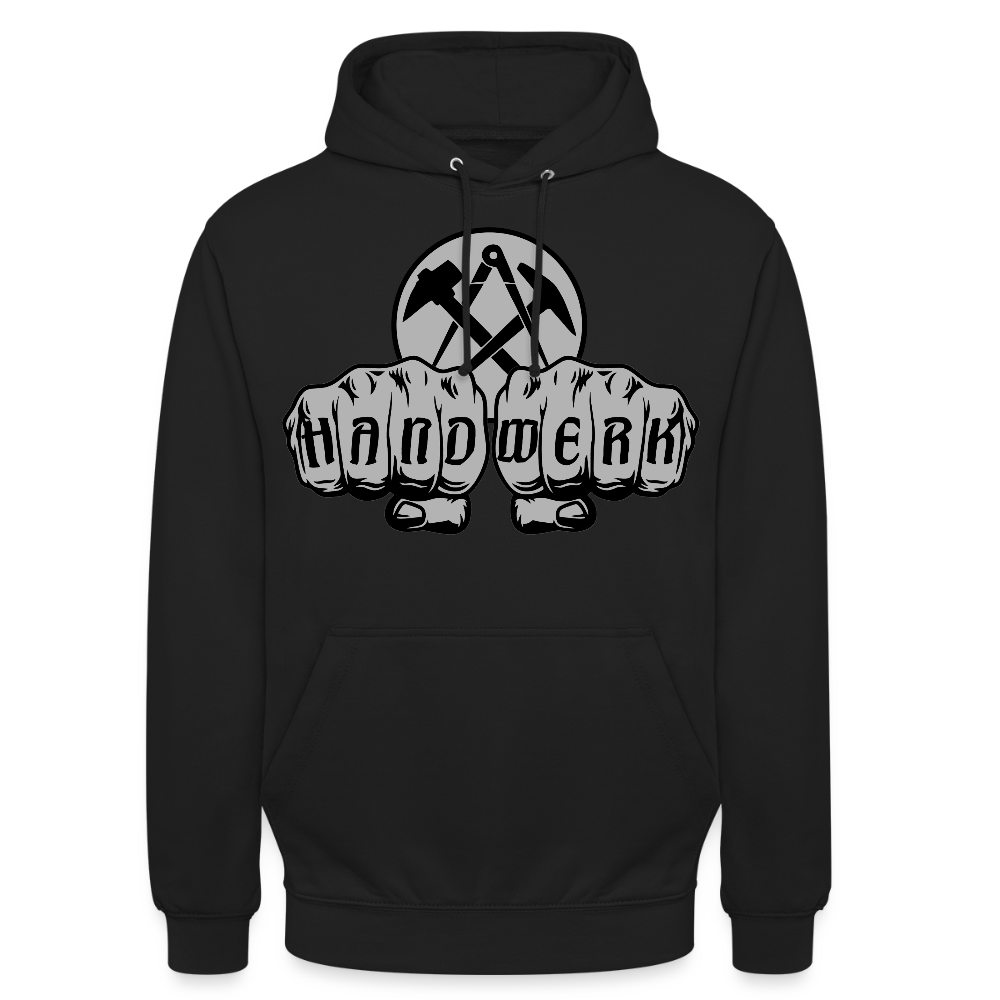 Unisex Hoodie "Dachdecker" Schwarz Unisex Hoodie {{ color }}