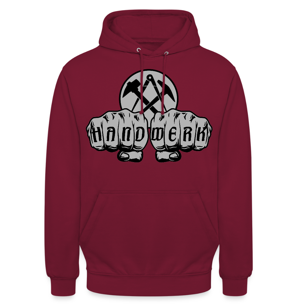 Unisex Hoodie "Dachdecker" Bordeaux Unisex Hoodie {{ color }}