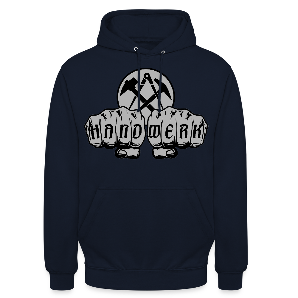 Unisex Hoodie "Dachdecker" Navy Unisex Hoodie {{ color }}