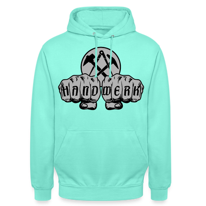 Unisex Hoodie "Dachdecker" Mint Unisex Hoodie {{ color }}