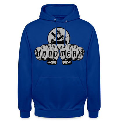 Unisex Hoodie "Schreiner/Tischler" Royalblau Unisex Hoodie {{ color }}