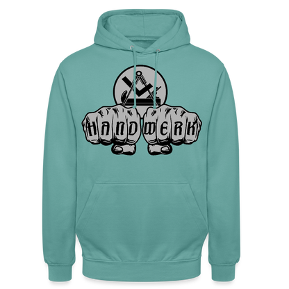 Unisex Hoodie "Schreiner/Tischler" Pastelltürkis Unisex Hoodie {{ color }}