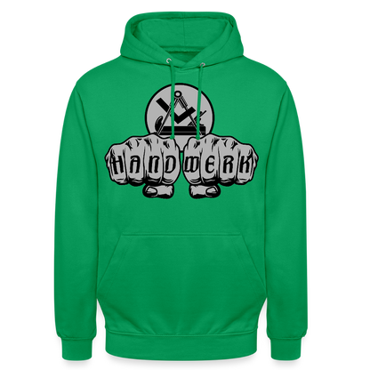 Unisex Hoodie "Schreiner/Tischler" Kelly Green Unisex Hoodie {{ color }}