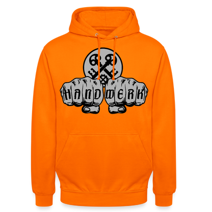 Unisex Hoodie "Schlosser" Orange Unisex Hoodie {{ color }}