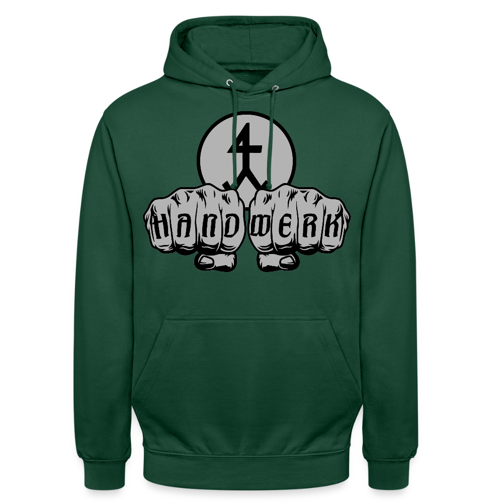 Unisex Hoodie "Steinmetz" Flaschengrün Unisex Hoodie {{ color }}