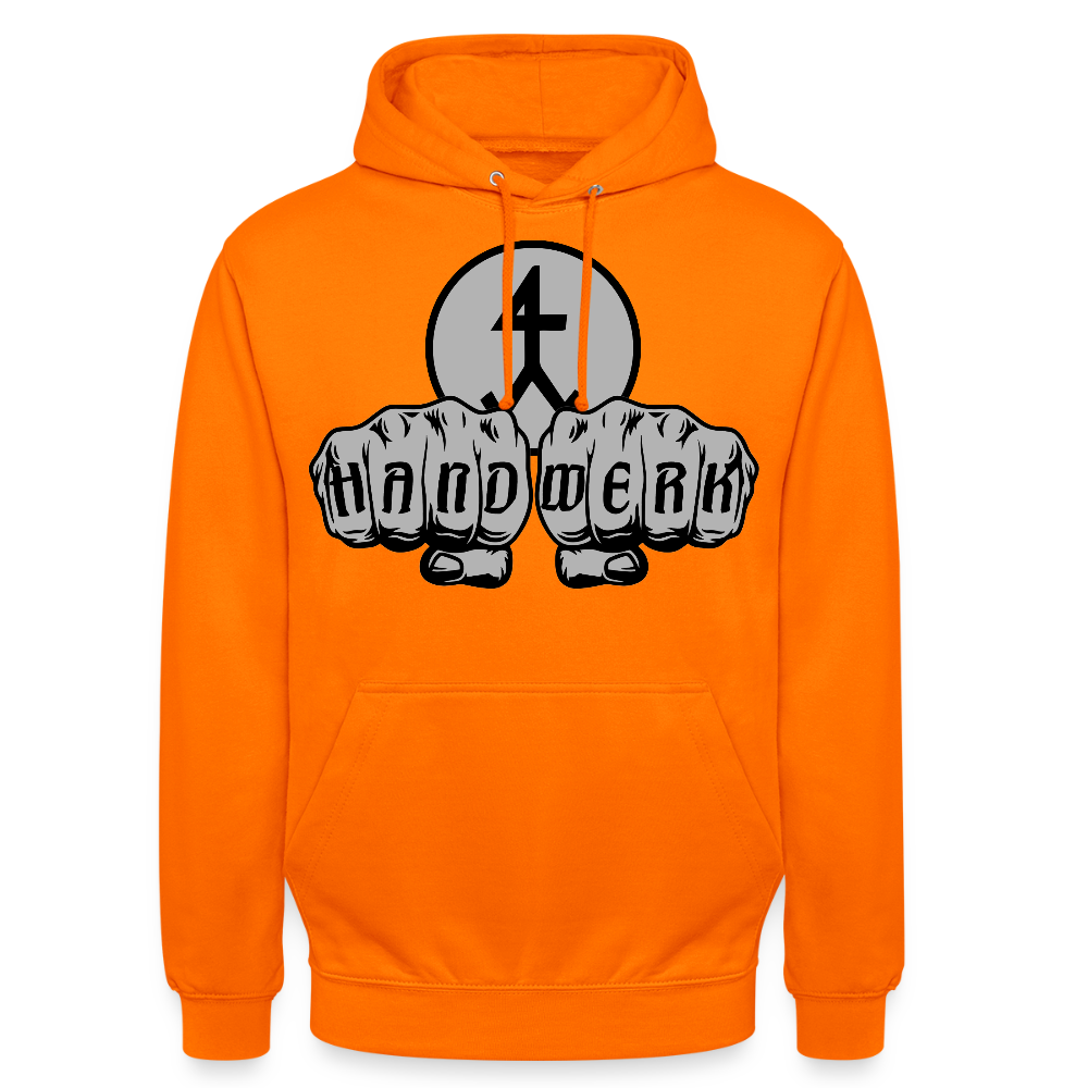 Unisex Hoodie "Steinmetz" Orange Unisex Hoodie {{ color }}