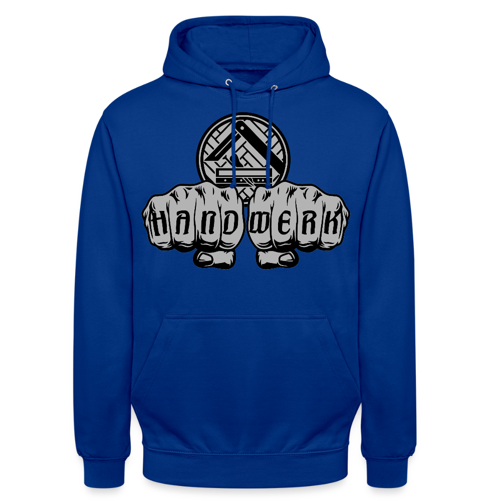 Unisex Hoodie "Parkettleger" Royalblau Unisex Hoodie {{ color }}