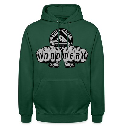 Unisex Hoodie "Parkettleger" Flaschengrün Unisex Hoodie {{ color }}