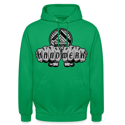 Unisex Hoodie "Parkettleger" Kelly Green Unisex Hoodie {{ color }}