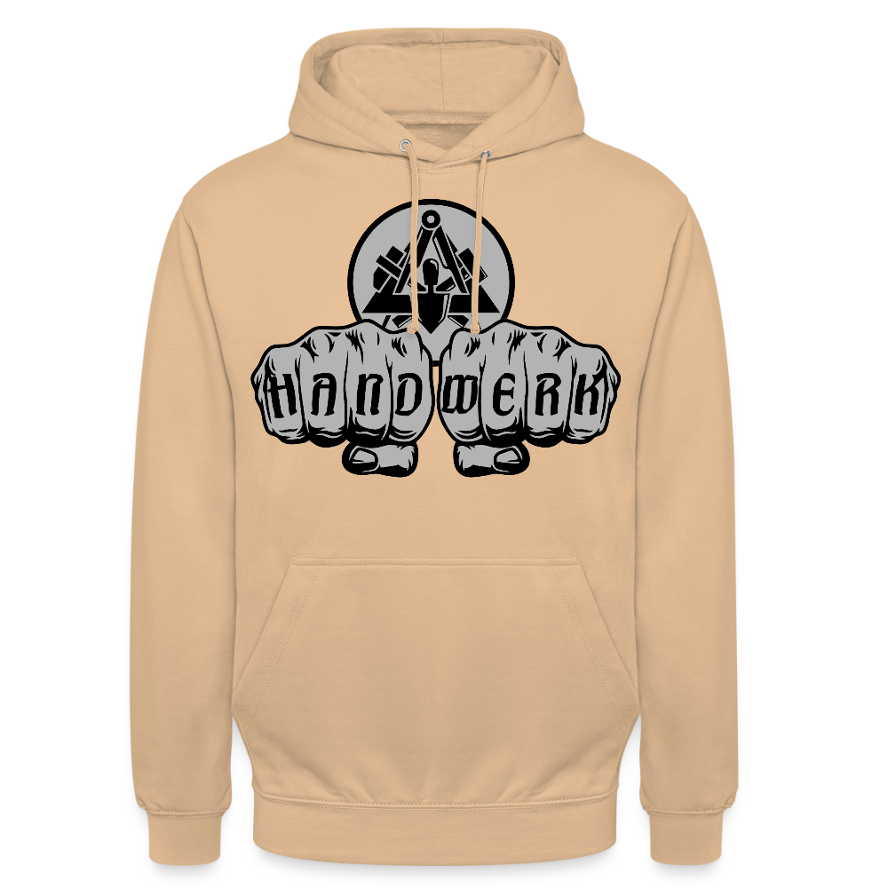 Unisex Hoodie "Maurer" Pfirsich Unisex Hoodie {{ color }}