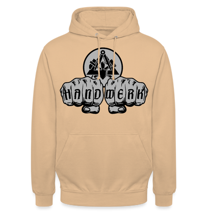 Unisex Hoodie "Maurer" Pfirsich Unisex Hoodie {{ color }}
