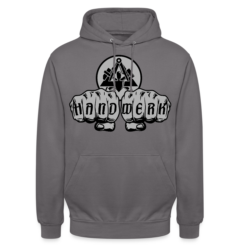 Unisex Hoodie "Maurer" Mittelgrau Unisex Hoodie {{ color }}