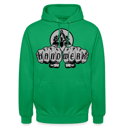Unisex Hoodie "Maurer" Kelly Green Unisex Hoodie {{ color }}