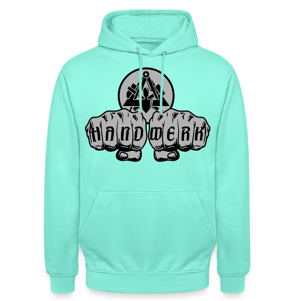 Unisex Hoodie "Maurer" Mint Unisex Hoodie {{ color }}