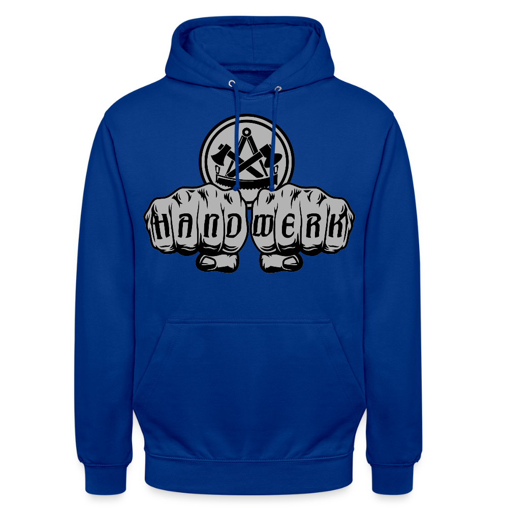 Unisex Hoodie "Zimmermann" Royalblau Unisex Hoodie {{ color }}