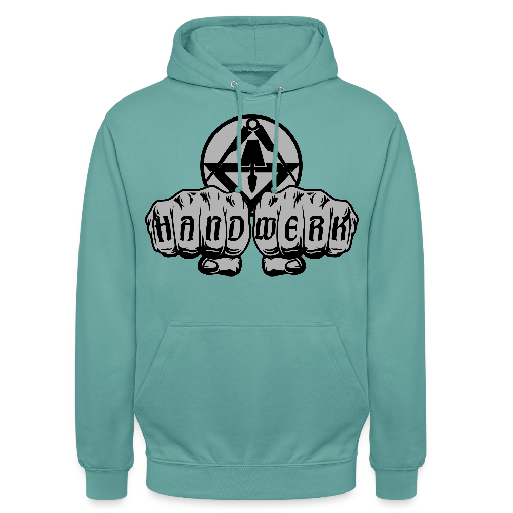 Unisex Hoodie "Stuckateur" Pastelltürkis Unisex Hoodie {{ color }}
