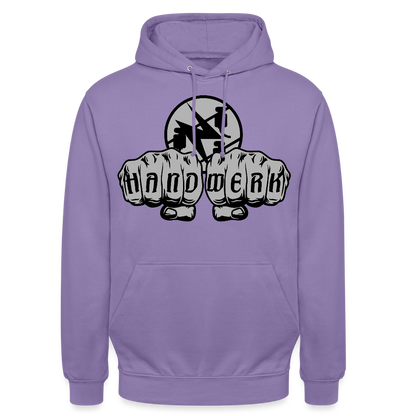 Unisex Hoodie "Elektriker" Lavendel Unisex Hoodie {{ color }}