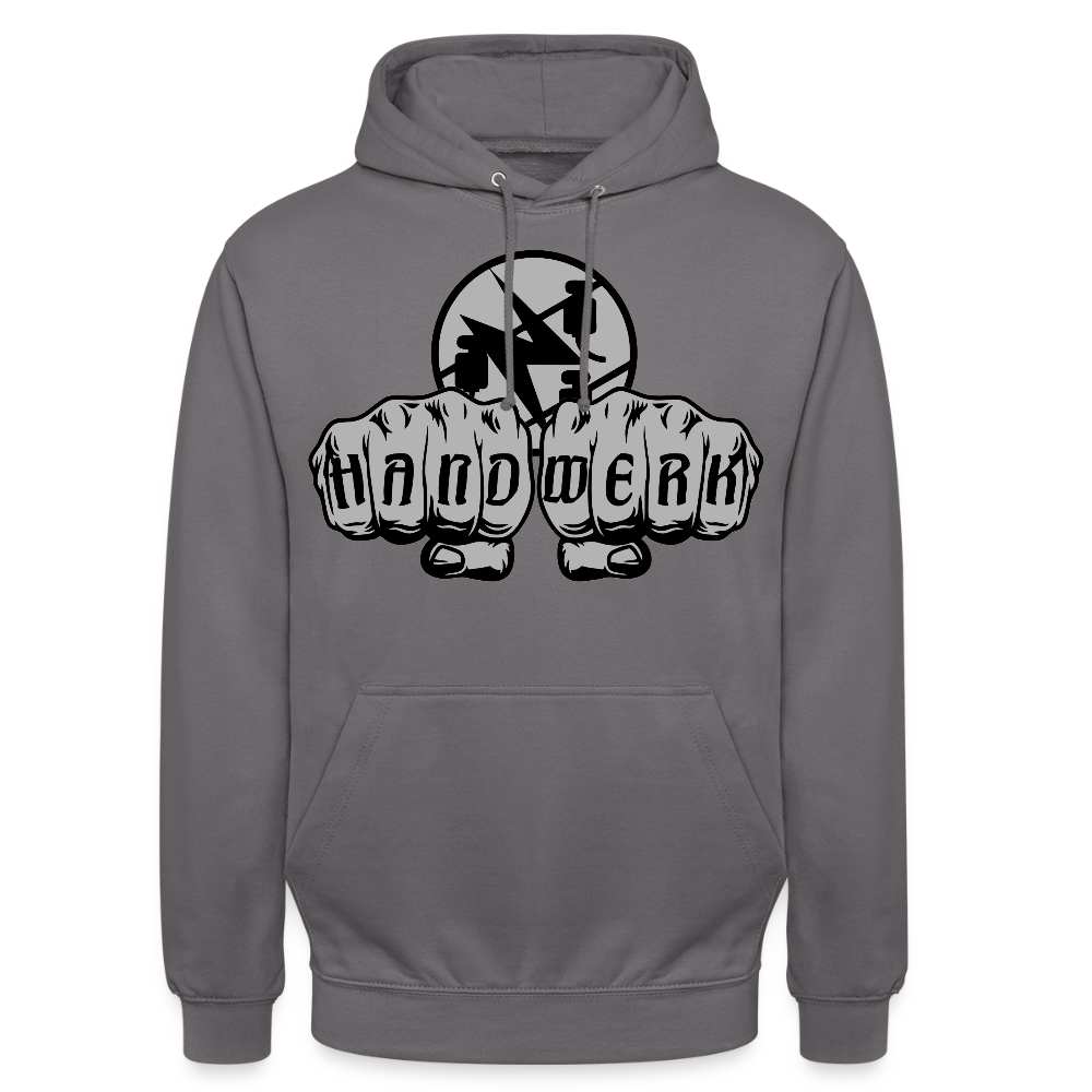 Unisex Hoodie "Elektriker" Mittelgrau Unisex Hoodie {{ color }}