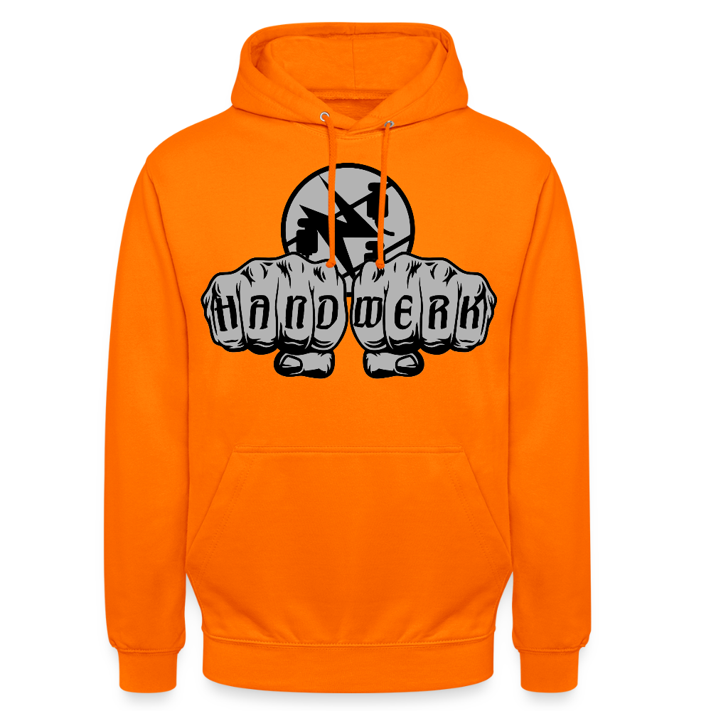 Unisex Hoodie "Elektriker" Orange Unisex Hoodie {{ color }}
