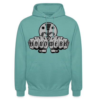 Unisex Hoodie "Schornsteinfeger" Pastelltürkis Unisex Hoodie {{ color }}