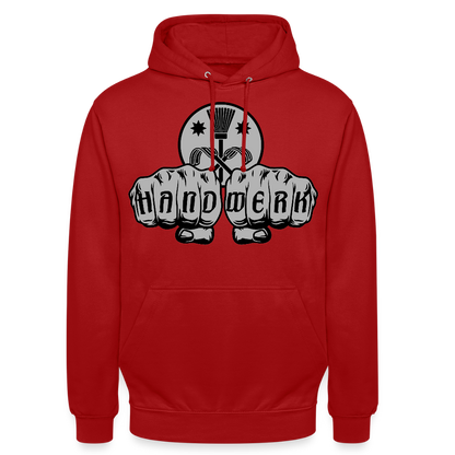 Unisex Hoodie "Schornsteinfeger" Rot Unisex Hoodie {{ color }}