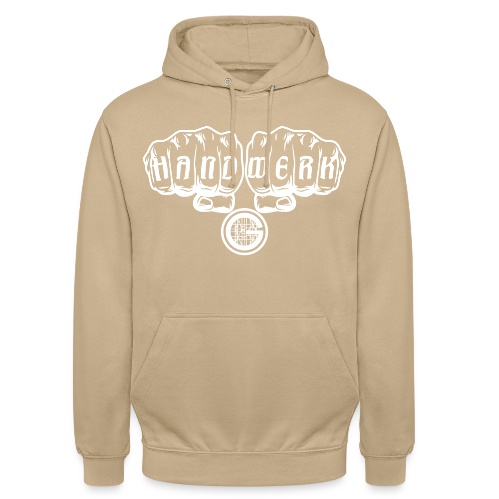 Unisex Hoodie "Gerüstbauer" Beige Unisex Hoodie {{ color }}