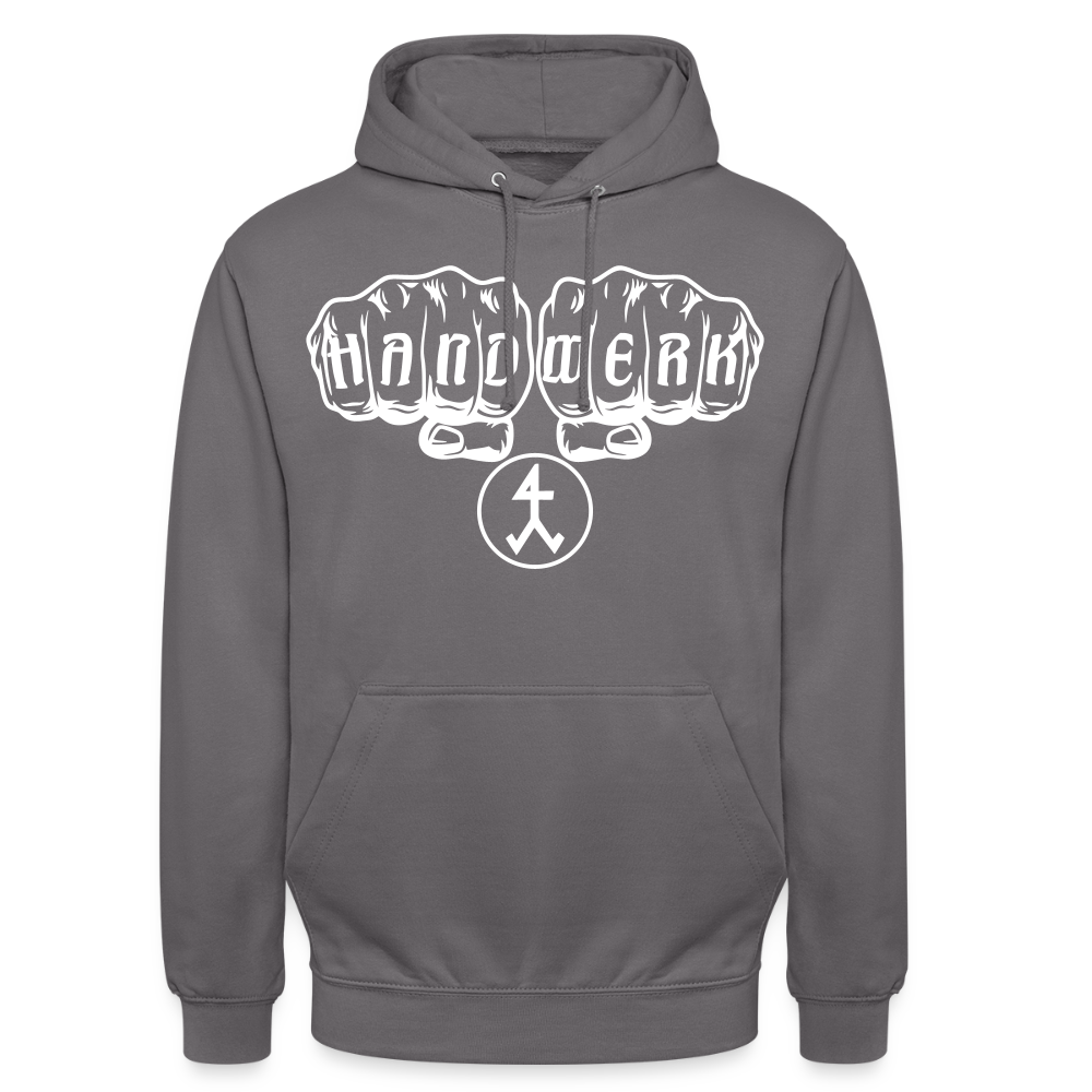 Unisex Hoodie "Steinmetz" Mittelgrau Unisex Hoodie {{ color }}