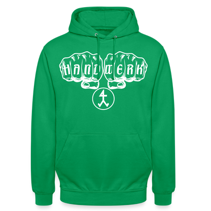 Unisex Hoodie "Steinmetz" Kelly Green Unisex Hoodie {{ color }}