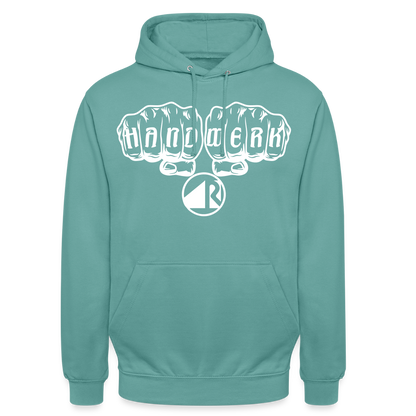 Unisex Hoodie "Raumausstatter" Pastelltürkis Unisex Hoodie {{ color }}