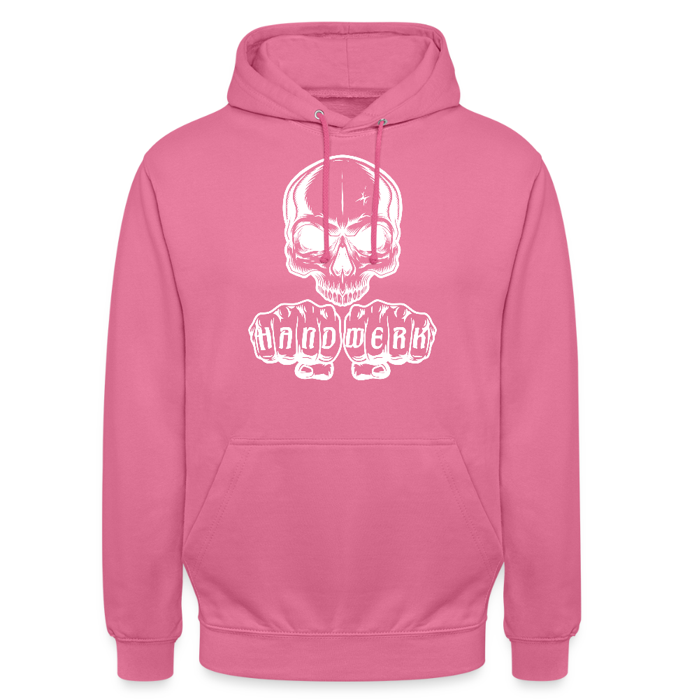 Unisex Hoodie "Skull-Handwerk" Pink Unisex Hoodie {{ color }}
