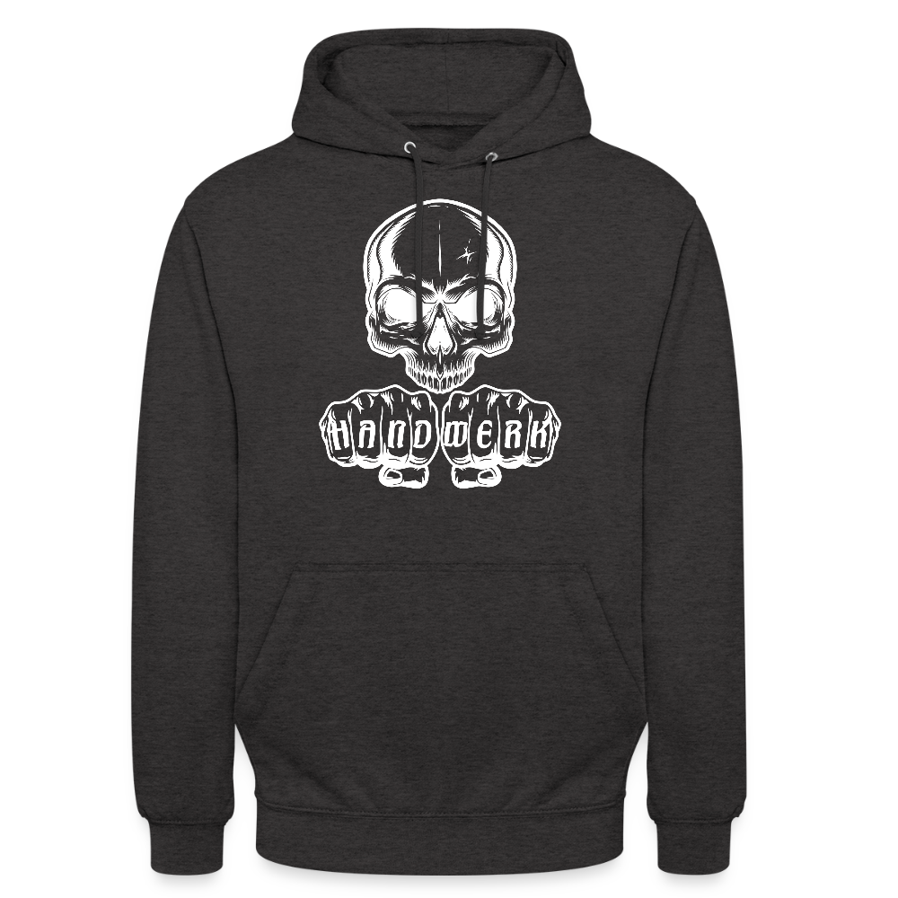 Unisex Hoodie "Skull-Handwerk" Anthrazit Unisex Hoodie {{ color }}