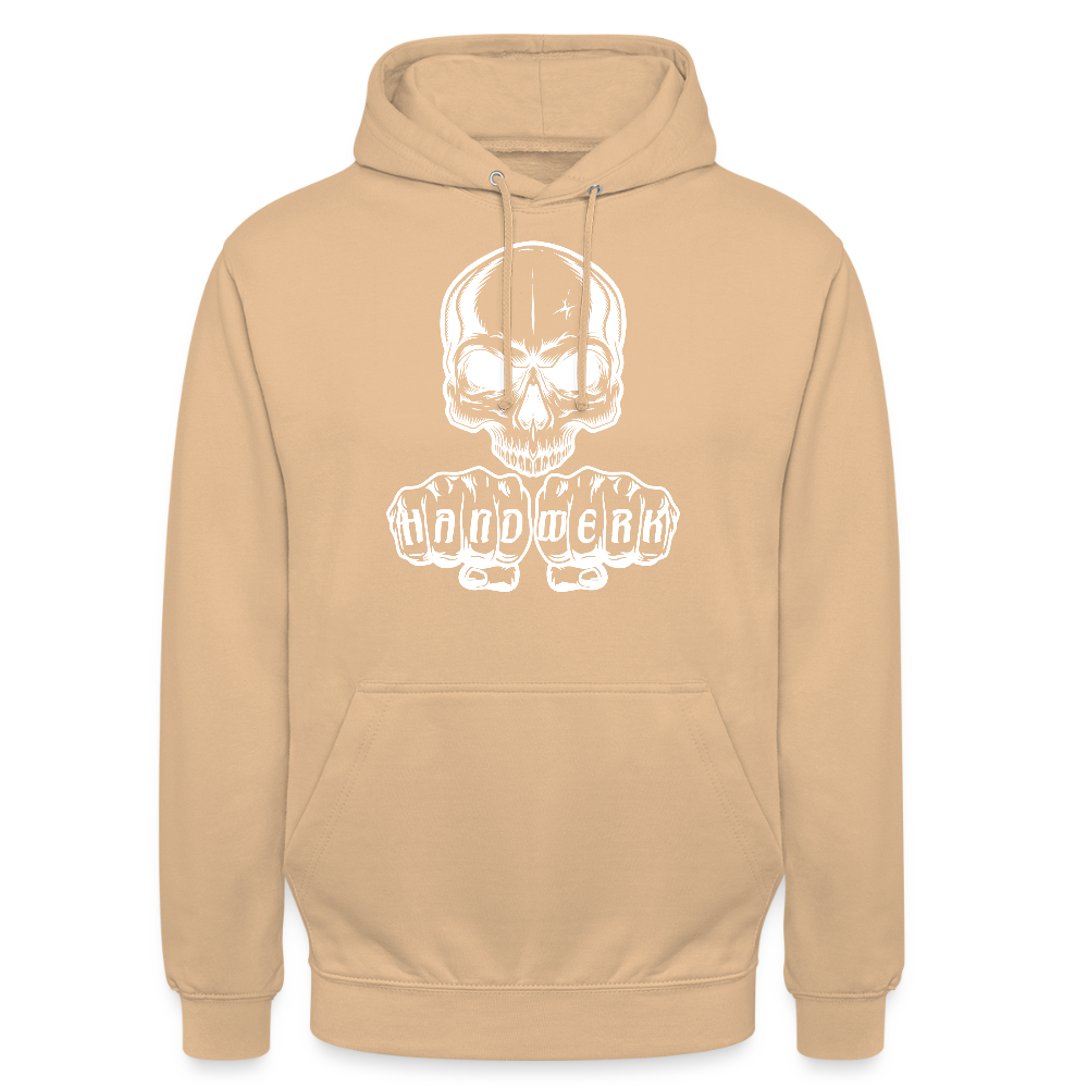 Unisex Hoodie "Skull-Handwerk" Pfirsich Unisex Hoodie {{ color }}