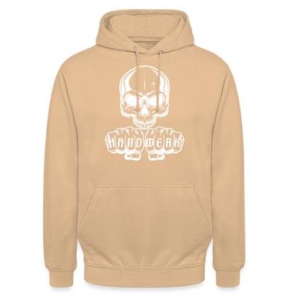 Unisex Hoodie "Skull-Handwerk" Pfirsich Unisex Hoodie {{ color }}