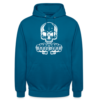 Unisex Hoodie "Skull-Handwerk" Tiefseeblau Unisex Hoodie {{ color }}