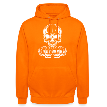 Unisex Hoodie "Skull-Handwerk" Orange Unisex Hoodie {{ color }}