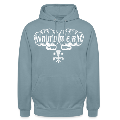 Unisex Hoodie "Schornsteinfeger" Nebelblau Unisex Hoodie {{ color }}