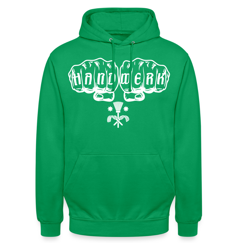 Unisex Hoodie "Schornsteinfeger" Kelly Green Unisex Hoodie {{ color }}