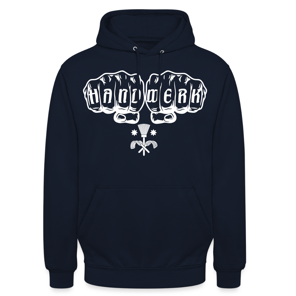 Unisex Hoodie "Schornsteinfeger" Navy Unisex Hoodie {{ color }}