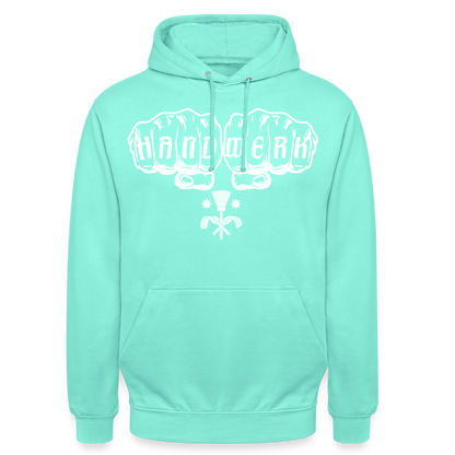 Unisex Hoodie "Schornsteinfeger" Mint Unisex Hoodie {{ color }}