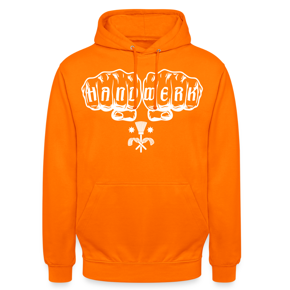 Unisex Hoodie "Schornsteinfeger" Orange Unisex Hoodie {{ color }}