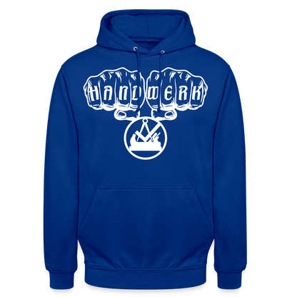 Unisex Hoodie "Schreiner/Tischler" Royalblau Unisex Hoodie {{ color }}