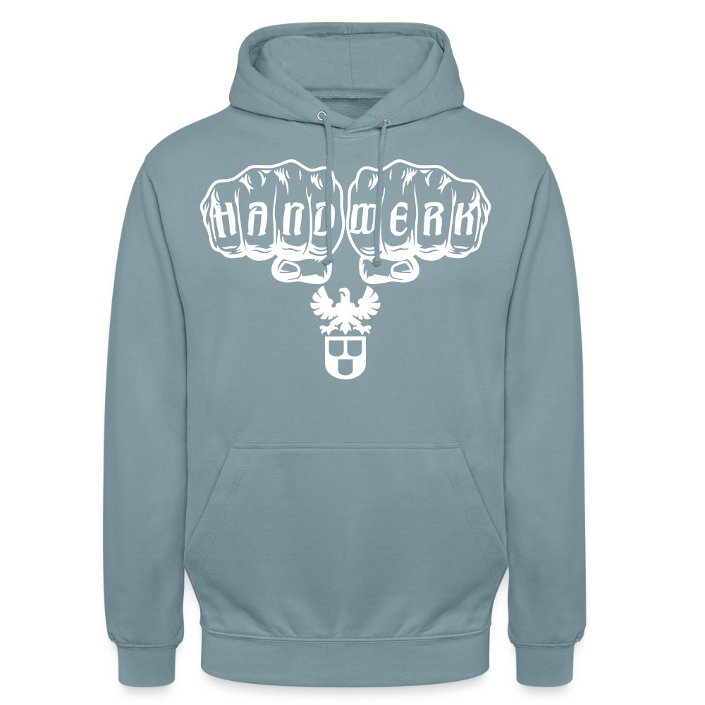 Unisex Hoodie "Maler" Nebelblau Unisex Hoodie {{ color }}