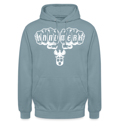 Unisex Hoodie "Maler" Nebelblau Unisex Hoodie {{ color }}